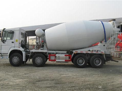 HOWO Concrete Mixer Truck for 8*4 Self Loading Pumping