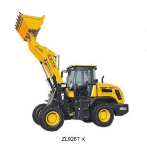 China Mini Manufacturer Luyu Zl926t K Skid Steer Front End Wheel Loader for Sale