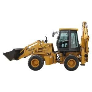 Mini Garden Tractor with Front End Loader and Backhoe Loader for Sale