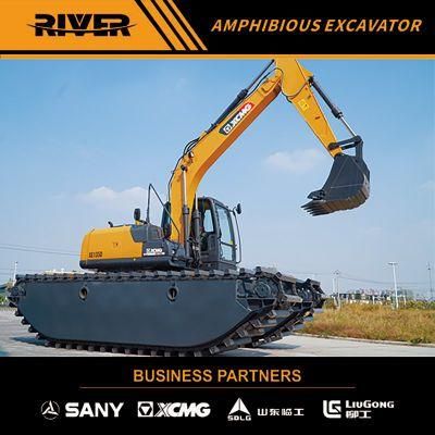 River-135 Pontoon Undercarriage Excavator Construction Machinery Manufacturer