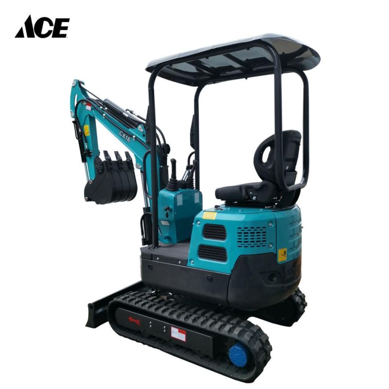 1.6 Ton China Brand Micro Digger Machine Mini Excavator Prices