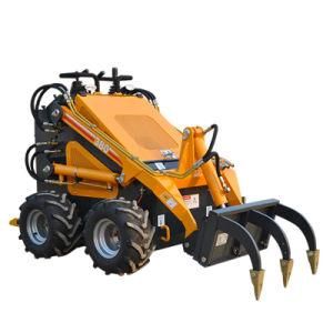 New Condition Multi Purpose Mini Wheel Skid Steer Loader, Rl-380 23HP Mini Front End Loader