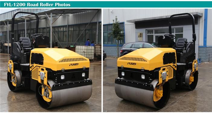 3ton Full Hydraulic Vibratory Road Roller with Ce Certificate