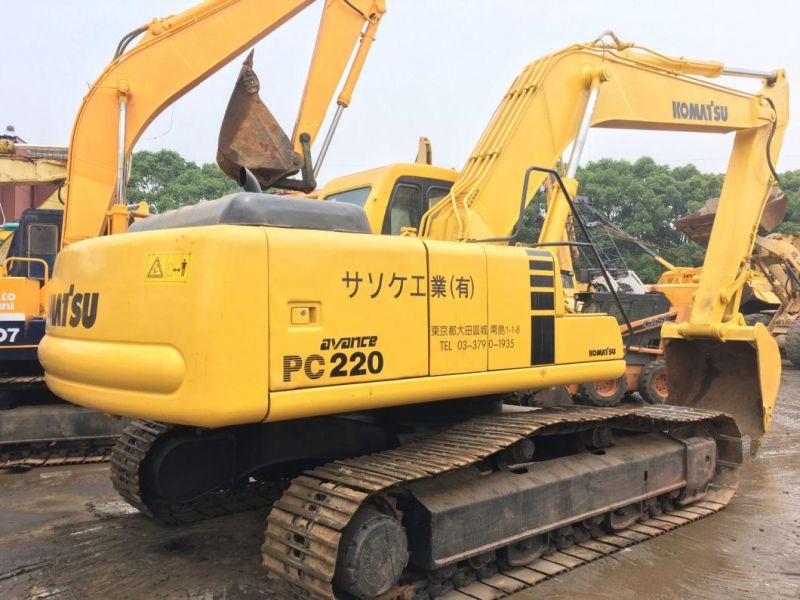22t Good Condition Komatsu PC220-6 PC220 Crawler Excavator