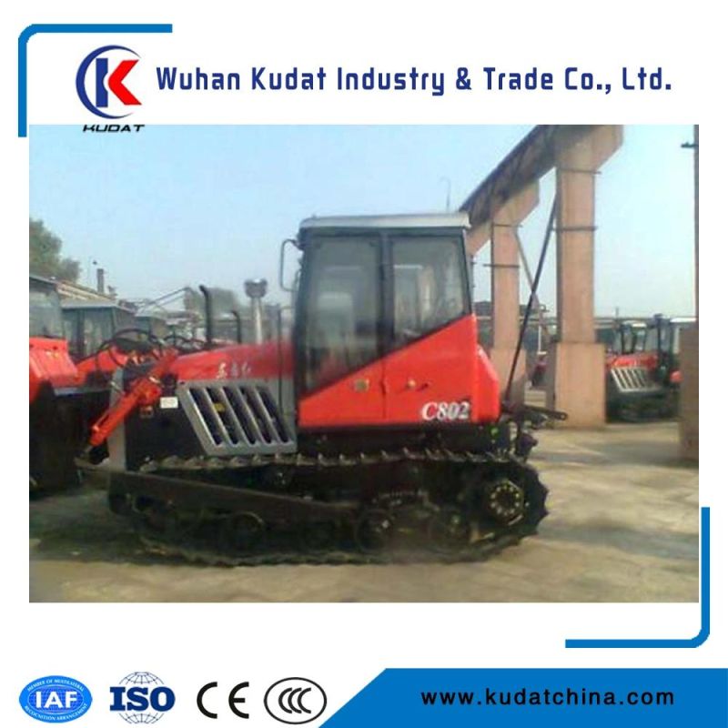 80HP Crawler Tractor with Dozer Blade Ca802