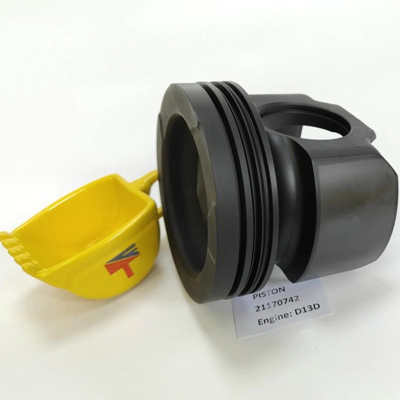 Machinery Engine Parts Piston 21170742 for Excavator Ec380d Ec460d Engine D13D Diameter 131mm