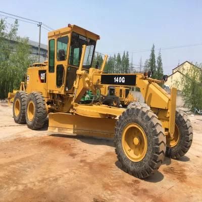 Secondhand Cat 140g Grader, Used Motor Grader Caterpillar 140g Grader with High Quality for Sale