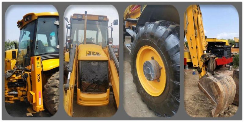Used JCB 4CX Loader Backhoe Construction Machinery