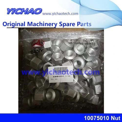 Sany Original Container Equipment Port Machinery Parts Nut 10075010