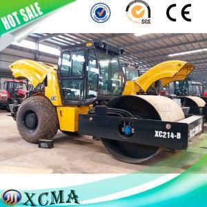 Power engine 14ton Road Roller Single Drum Roller Compactor Vibratory Roller Machine