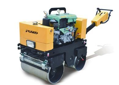Road Making Heavy Machinery Road Roller 630kg CE Diesel Vibratory Roller Compactor Roller with Wheel Drum Parts