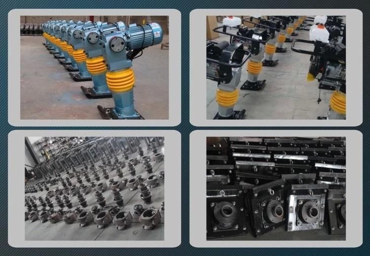 Hcd110 High Quality Vibration Rammer Hot Sale Electric/Gasoline Impact Rammer New Design Factory Supply Directly Tamping Rammer for Sale