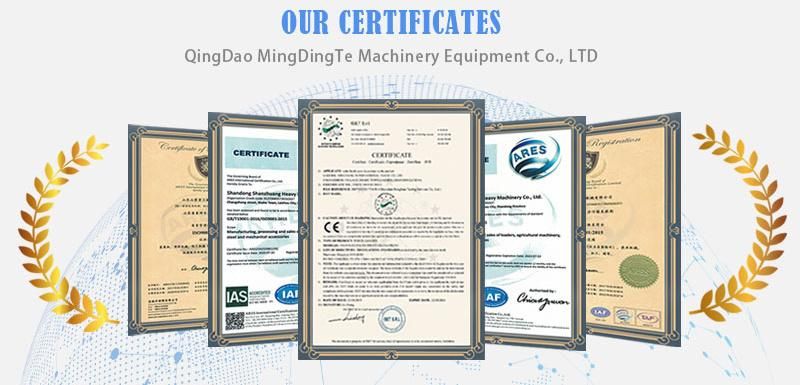 Reinforced Structural Parts Compact Articulated 1.5t Backhoe Single Bucket Hydraulic Mini Wheel Loader for Farm, Small Engineering and Construction