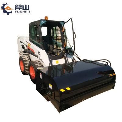 Sweeper Brush Attachment for Mini Wheel Loader