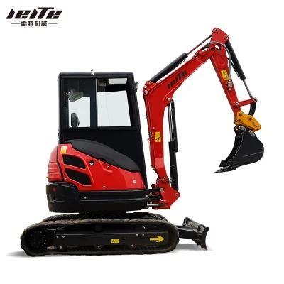China CE EPA Euro 5 Excavators 1 Ton 2 Ton 3 Ton Mini Excavator Hydraulic Digger for Sale