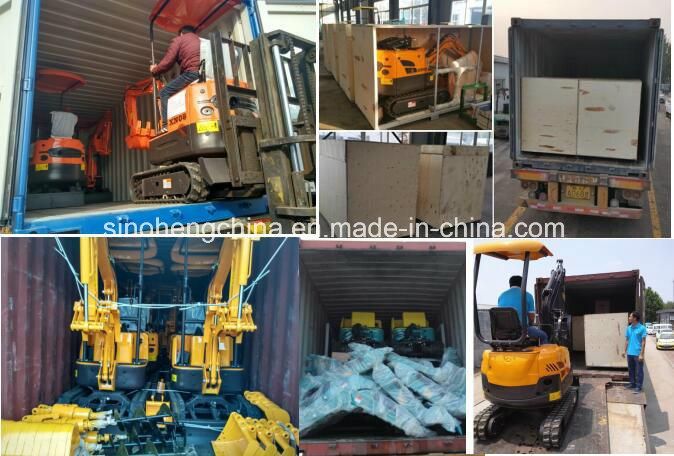 Mini Hydraulic Track Excavator 1.6 Ton Xn16