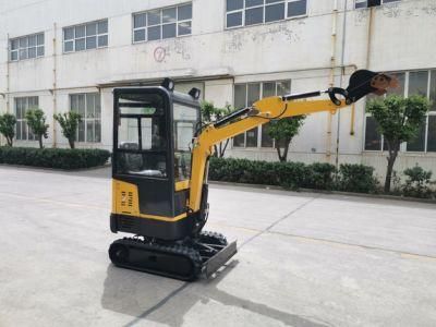2021 New Arrival China Mini Excavator for Sale Diesel Engine Single Cylinder Fan Cool