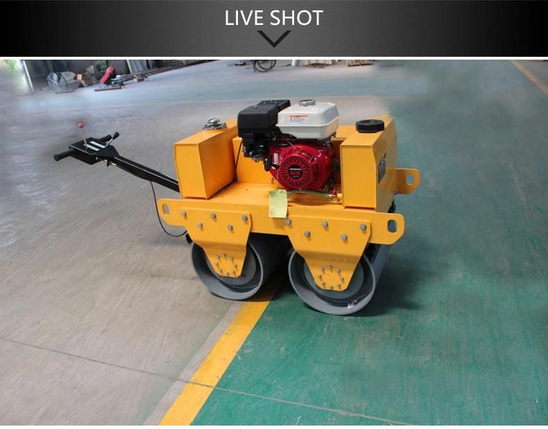 Small Road Roller with Diesel or Gasoline Engine
