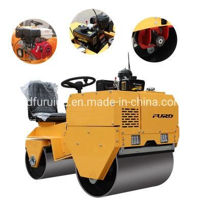 New Type Ride on Compactor Vibratory Mini Road Roller Compactor Fyl-855