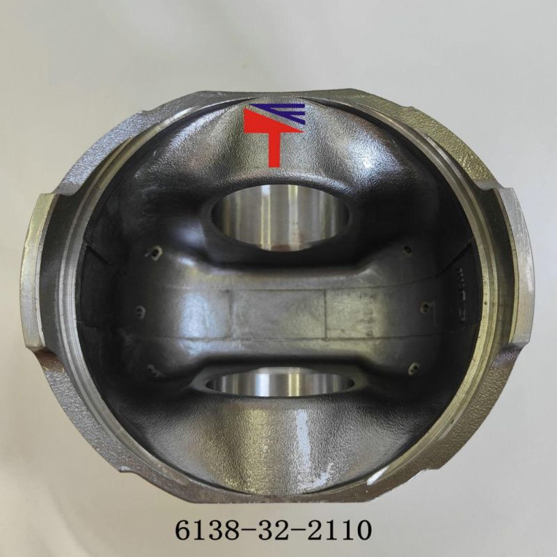 High-Performance Diesel Engine Engineering Machinery Parts Piston 6138-32-2110 for Engine Parts A6d110 Generator Set