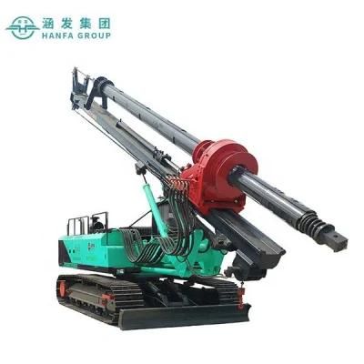 Hf320 Hydraulic Pile Driver Spiral Rotary Drilling Rig
