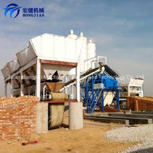 Concrete Mixing Plant with Cement Silo Price Mini Batching Mixer Cement Central Russin