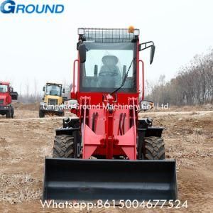 CE EPA Cheap Price New Compact Mini Backhoe Wheel Loader Small Loader Backhoe with Attachment Accept Customized 1.2ton,1.5ton, 1.6ton, 2ton