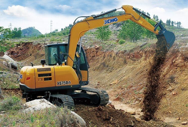 XCMG Official 7.5 Ton Multifunction Mini Excavator
