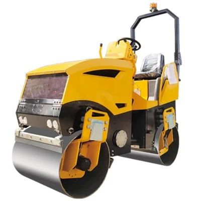 Yanmar Engine 2 Tons Small Double Drum Vibratory Roller