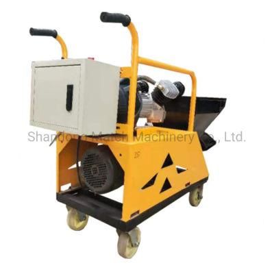 Cement Mortar Spraying/ Pumping /Grouting Machine - Hydraulic Double Piston Mortar Plastering Pump