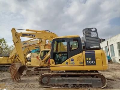Used Komatsuupc130-7 Crawler Excavators Trech Digger/ Second Hand PC130-8 Excavators