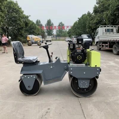 Factory Supply 0.8 Ton 1 Ton 1.5 Ton Vibratory Road Roller Machinery for Road Construction