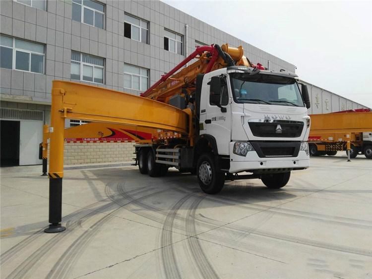 48m Concrete Pump Truck Hb48-B-C-D for Concrete Machinery