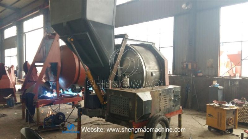 Diesel and Electric Seld Loading Concrete Mixer Machines with Loading Hopper for Concrete Mixing Plant