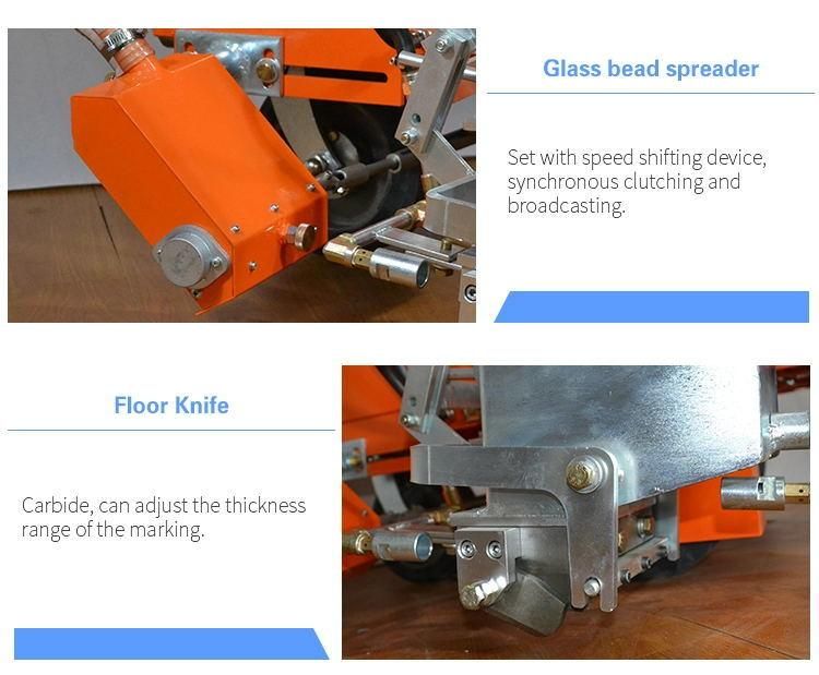 Multifunction Truck Mounted Cold Plastic Road Line Paint Markers Factory