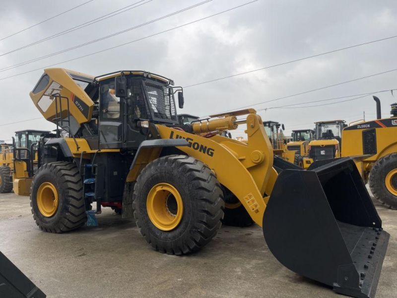 Strong Articulated China New Big Wheel Loader 9 Ton Bucket Loader Clg890h