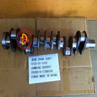 Excavator Engine Parts Crankshaft 3929037 for 6bt 5.9