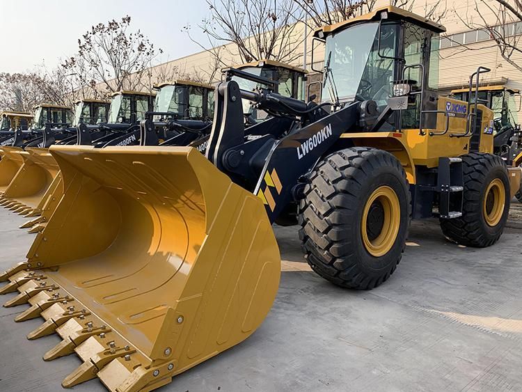 XCMG Heavy Construction Mining Equipment of Lw600K 6ton Wheel Loader Price