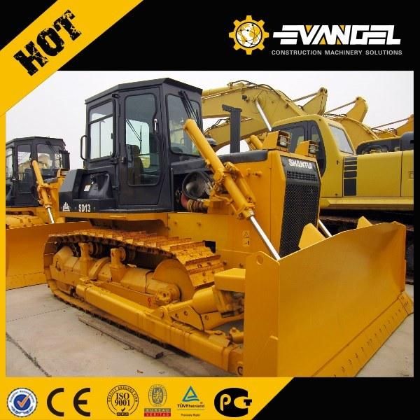 Shantui 130HP Mini Track Excavator Crawler Bulldozer with 6 Way Blade SD13u