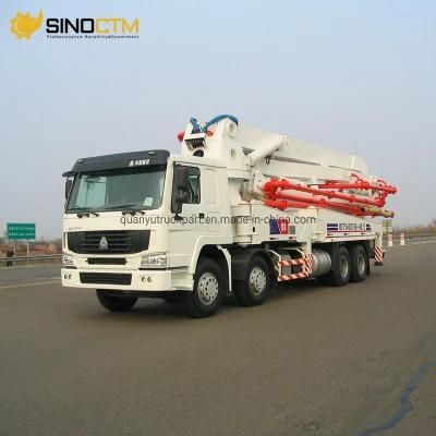 HOWO 52m Concrete Pump Truck for Construction Machinery