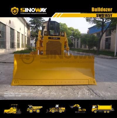 Popular 165HP Crawler Bulldozer with Three Shank Ripper