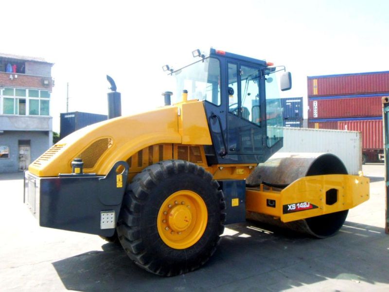 Official Xs123 Construction Machine 12 Ton Single Drum Vibratory Road Roller Compactor Price