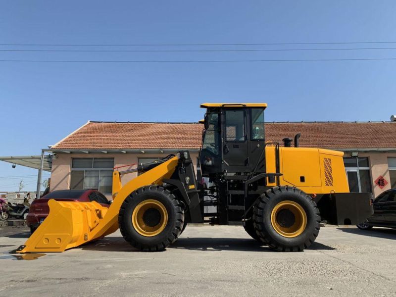 1.5 Tone Compact 0.85 Cbm Small Mini Wheel Articulating Loader for Sale