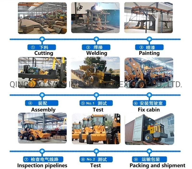 China Small Telescopic Wheel Loader