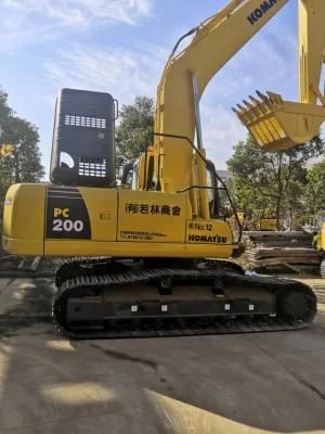 Used Second Hand Komatsuu PC200-8 PC210-7 PC210-8 1.4 M3 Crawler Excavator