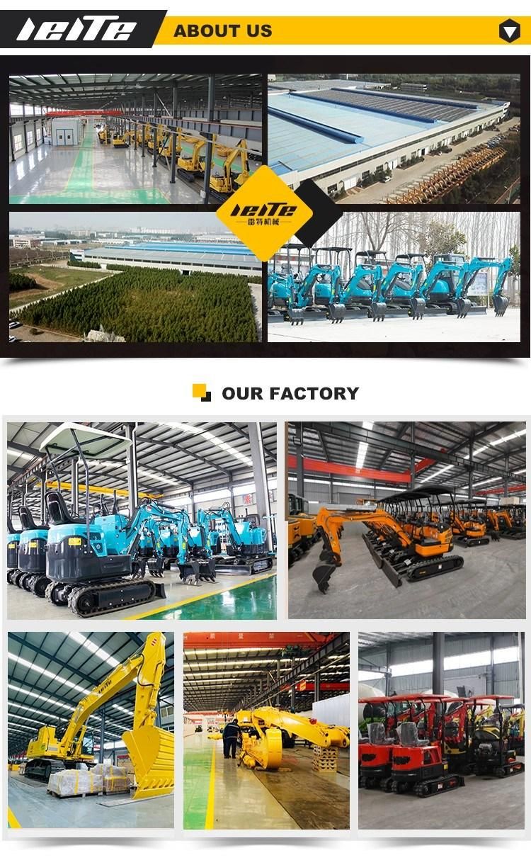 Mini Digger Factory Sale Mini Excavator 1.8 Ton Digger Mini Excavator for Garden Home Farm Use