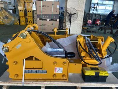 Road Construction 75mm Hydraulic Breaker S43 Hammer Philippines for 6ton 8ton Digger Excavator