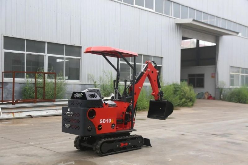 Shanding 0.8ton Earth Moving Machinery Mini Digger Mini Excavator