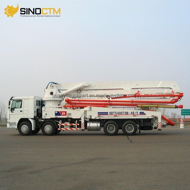 HOWO Brand 48m Concrete Pump Truck/Boom Pump Truck with Ce&ISO Certification