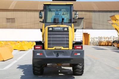Construction Machinery New Condition Mini Articulated Wheel Loader with Multiple Attachments